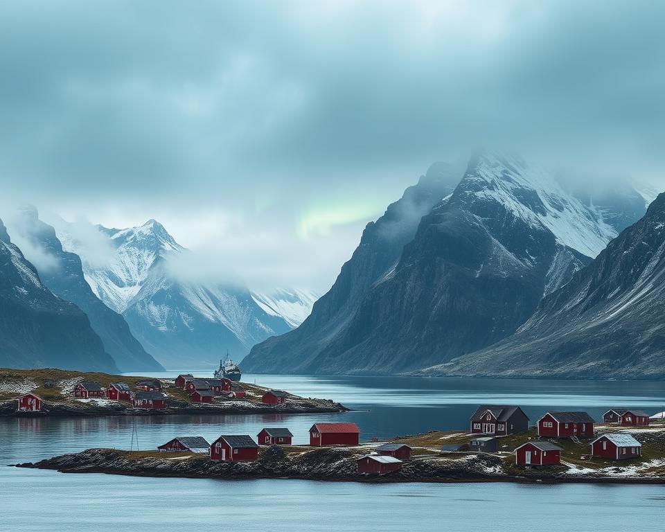 Lofoten Archipel Landschaft