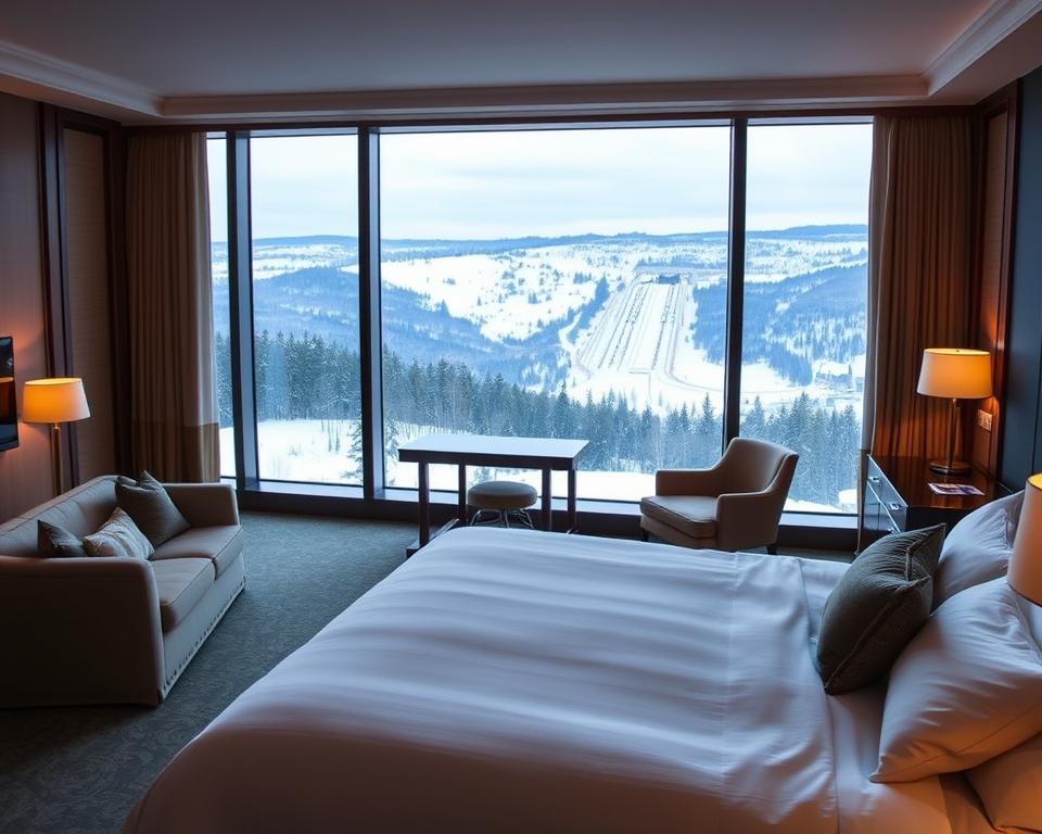 Luxuszimmer Oslo Panoramablick Holmenkollen Luxuszimmer Oslo Panoramablick Holmenkollen