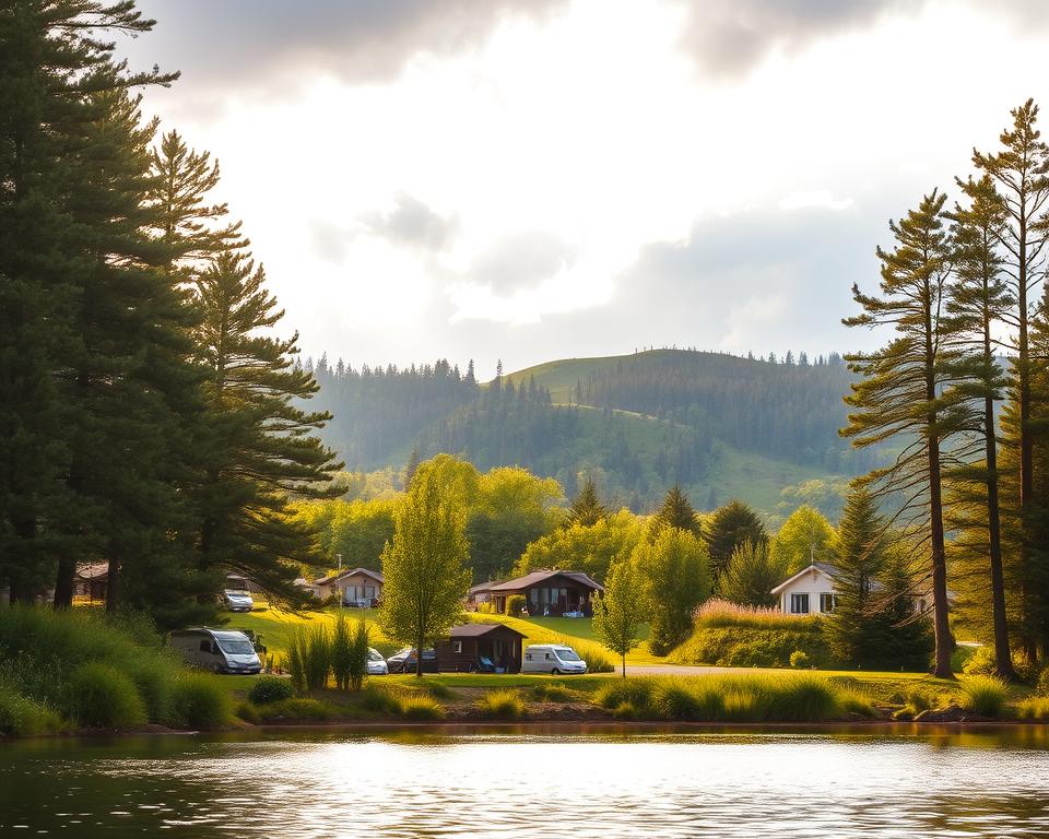 Magnillen Camping Naturlandschaft