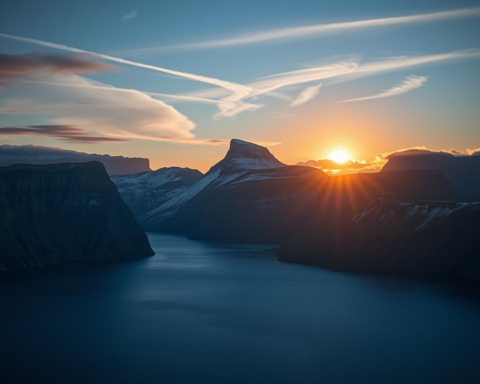 Mitternachtssonne Nordkap Reise