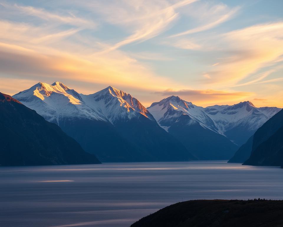 Mitternachtssonne in Norwegen