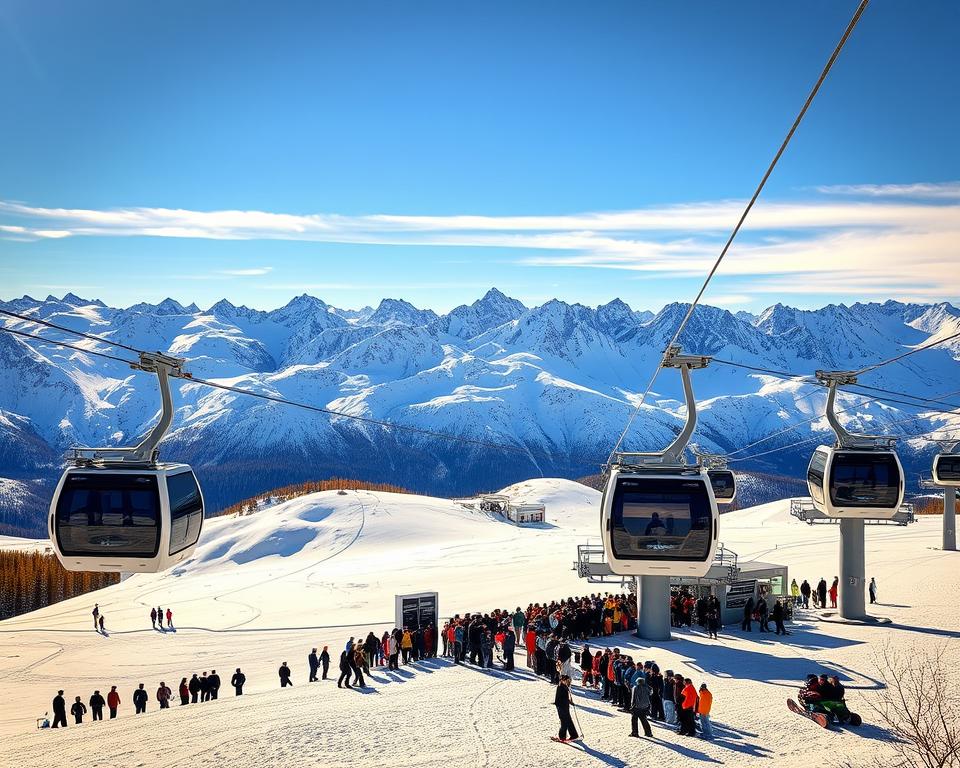 Moderne Seilbahnen in Trysil Moderne Seilbahnen in Trysil