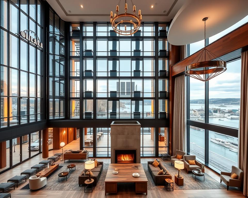 Modernes Hotel Oslo Traditionelles Design