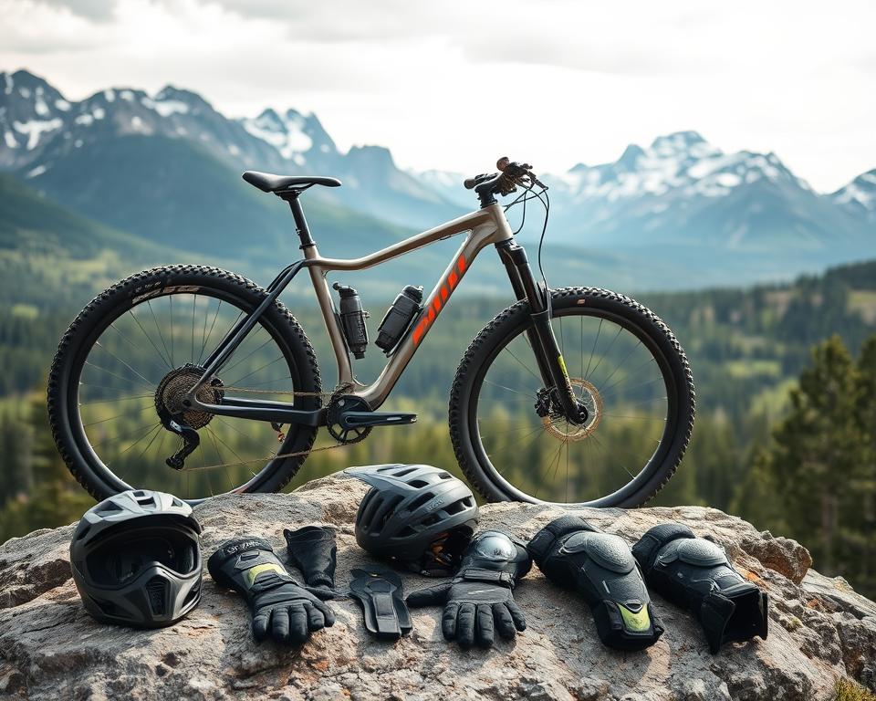 Mountainbike Ausrüstung für norwegische Bikeparks