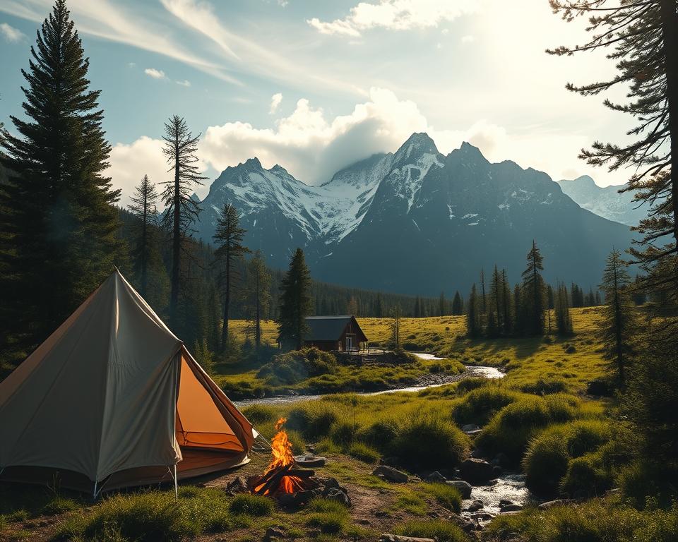 Nachhaltiges Camping in Norwegen