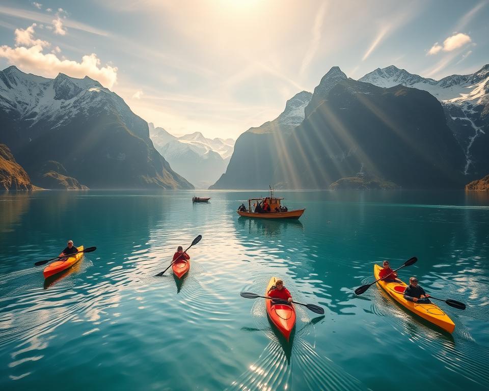 Naeroyfjord Aktivitäten und Wassersport