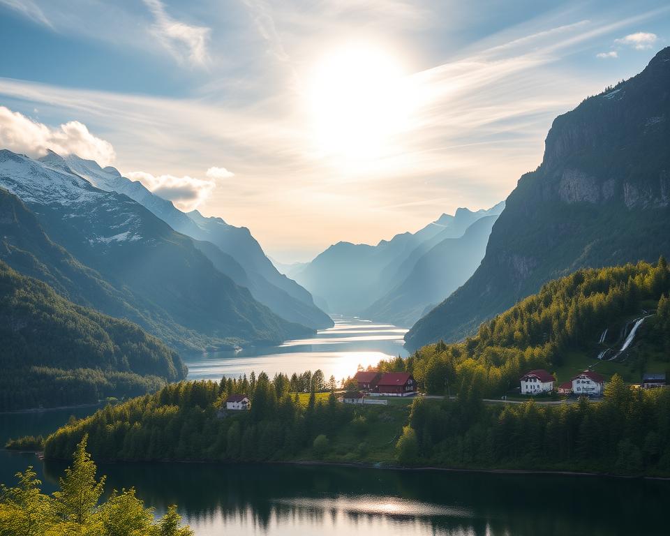Naturlandschaft Hardangerfjord