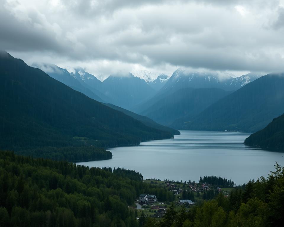 Niederschlag in Norwegen im Mai
