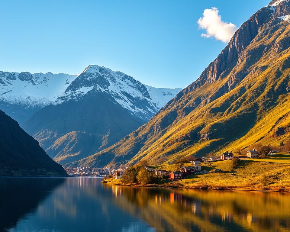 Nordfjord Reisezeit Landschaft