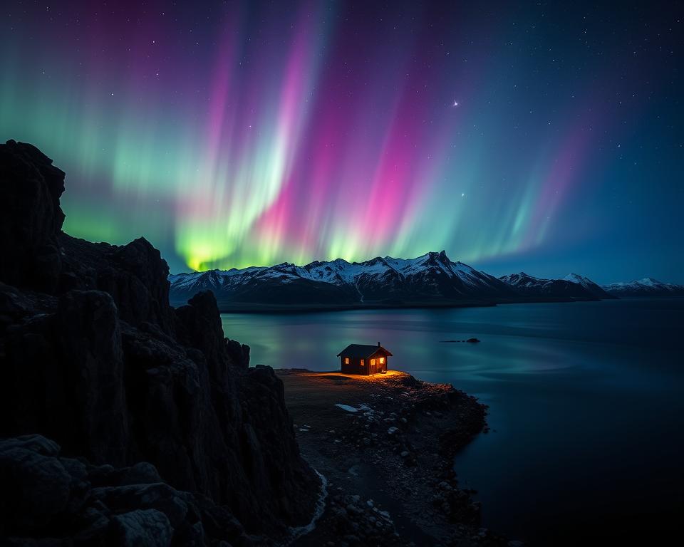 Nordlicht-Fotografie Nordkap