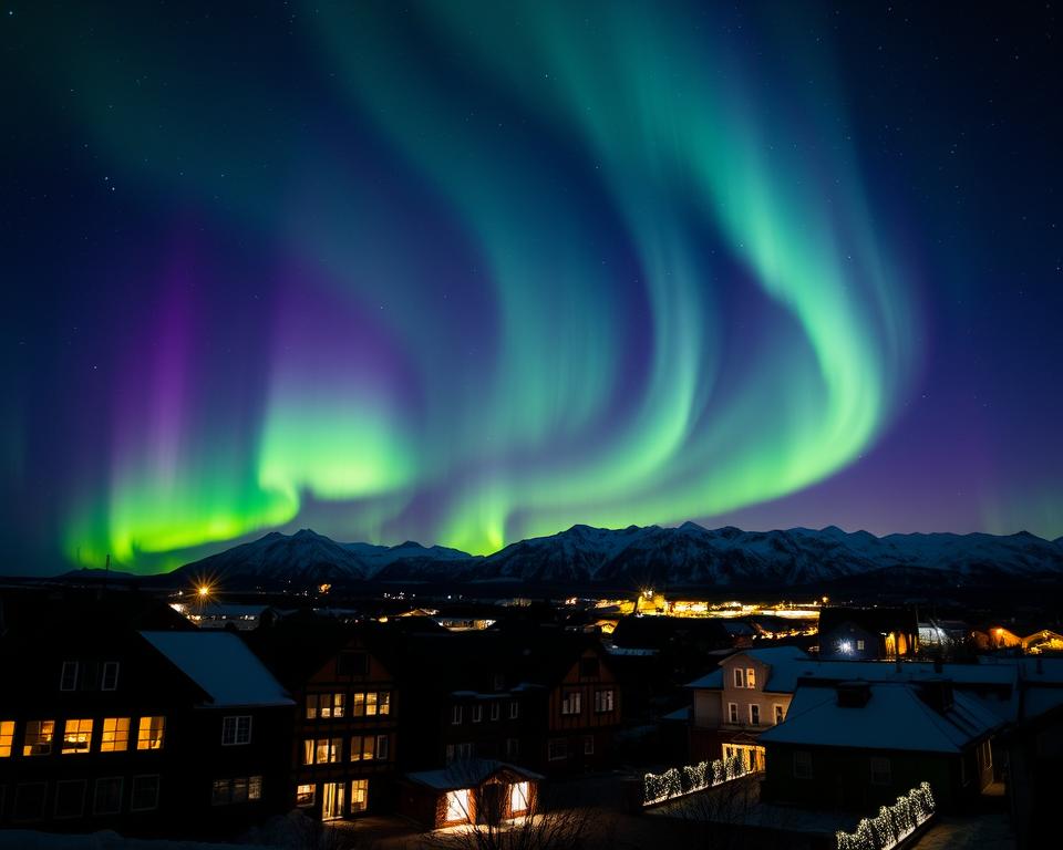Nordlicht über Tromsø