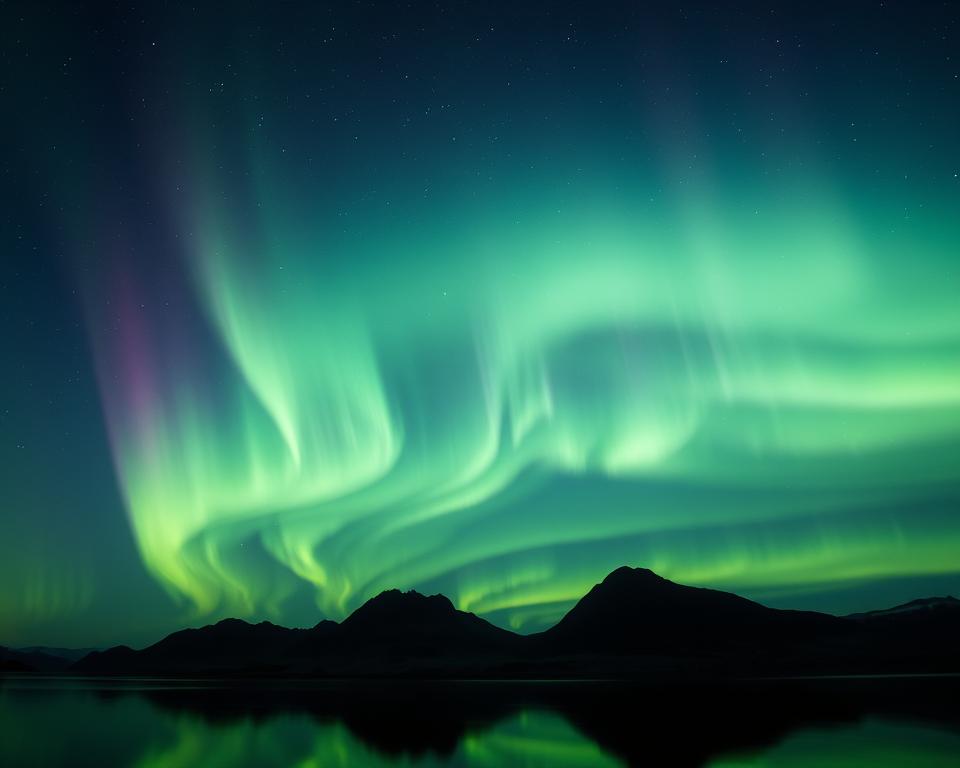 Nordlichter über Vesteralen