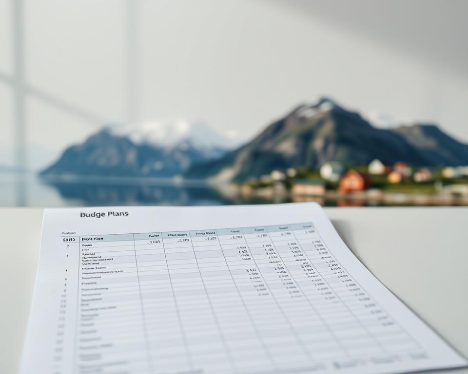 Norwegen Reisekosten Budgetplanung