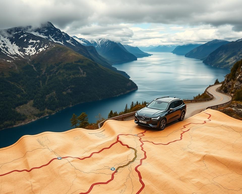 Norwegen Reiseroute Planung