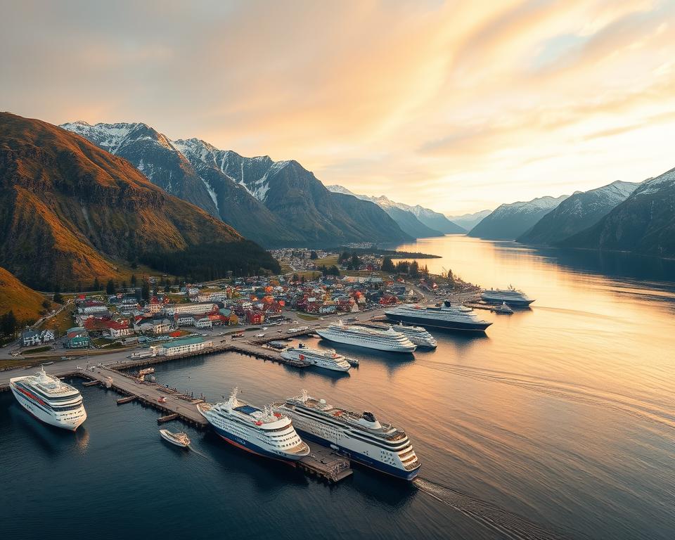 Norwegische Fährhäfen Überblick