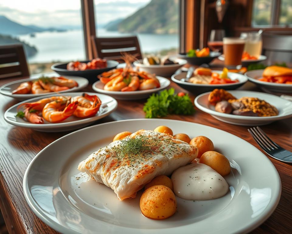 Norwegische Fischgerichte Helgelandskysten