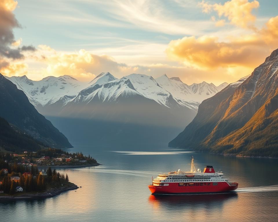 Norwegische Fjorde Hurtigruten Route Norwegische Fjorde Hurtigruten Route