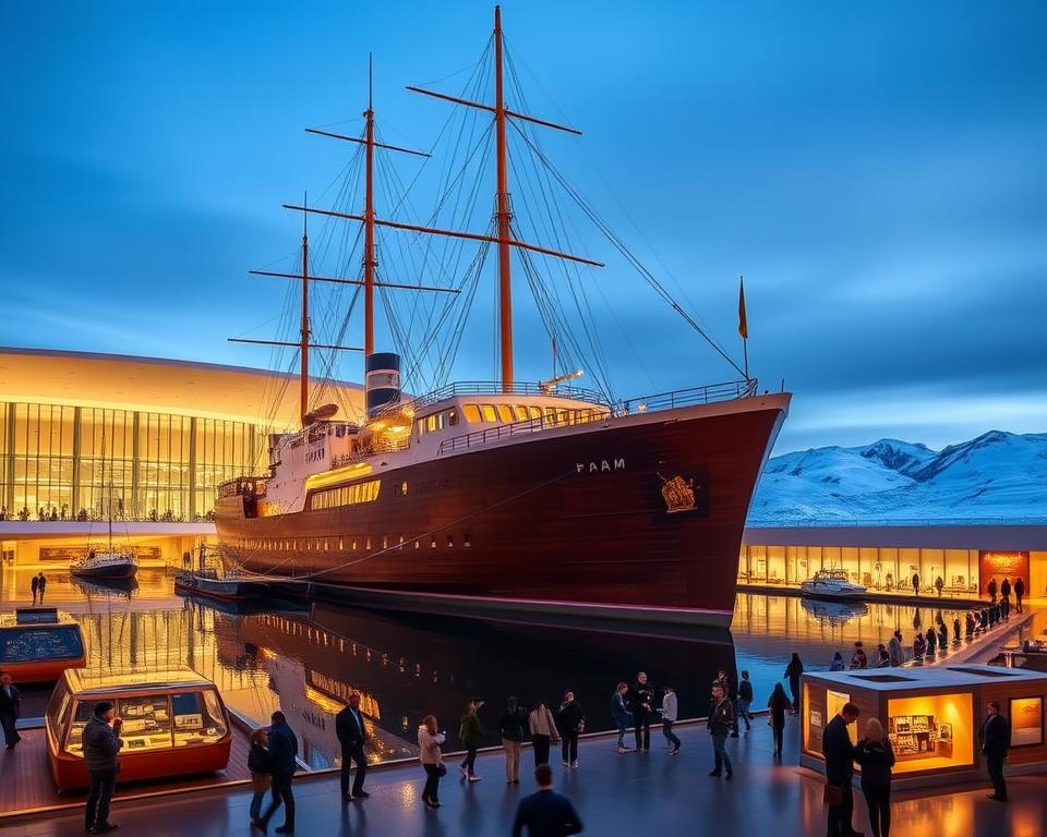 Norwegische Polarforschung im Fram Museum