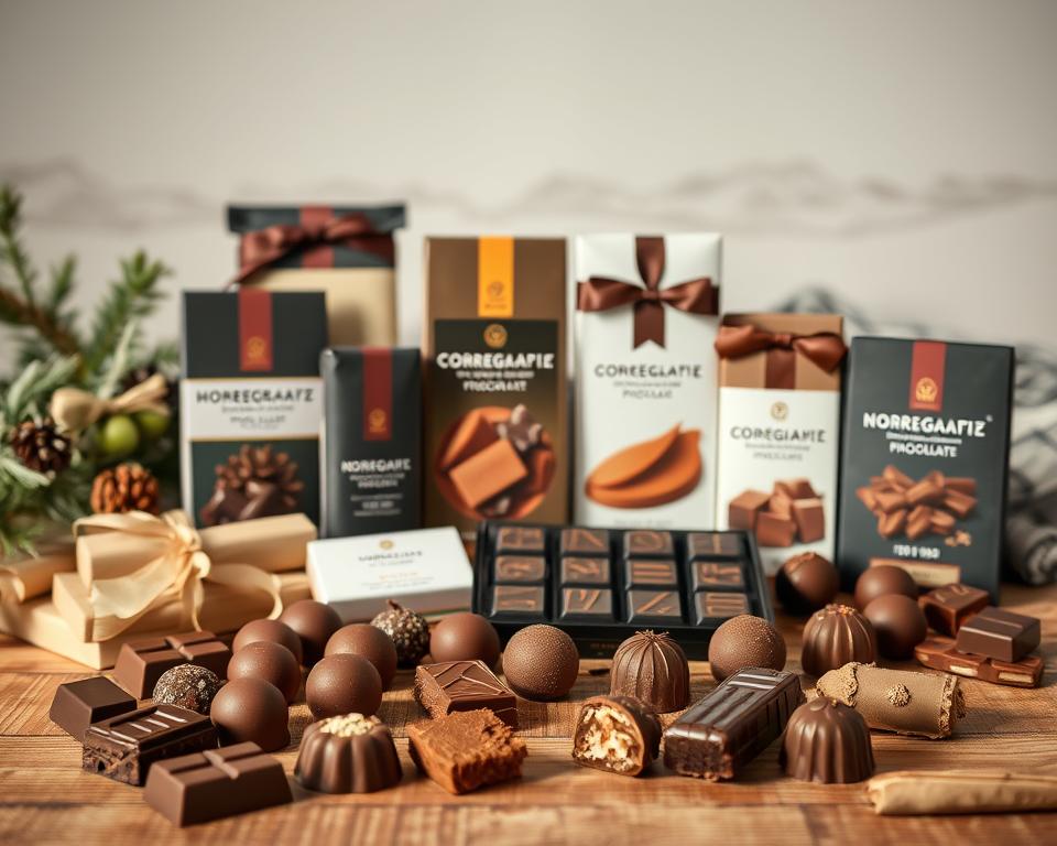 Norwegische Schokolade Spezialitäten