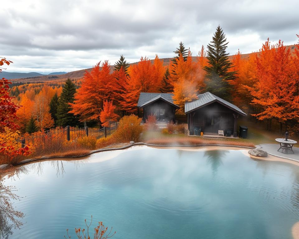 Norwegische Thermen Jahreszeiten