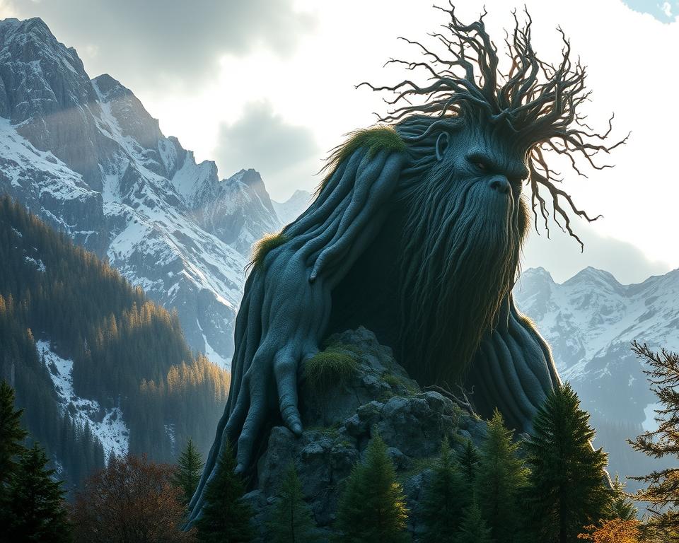 Norwegische Trollsagen Dovre-Troll