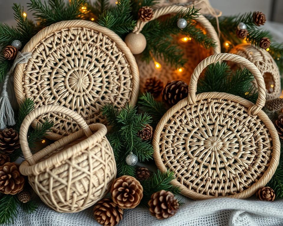 Norwegische Weihnachtsdekoration Julekurver