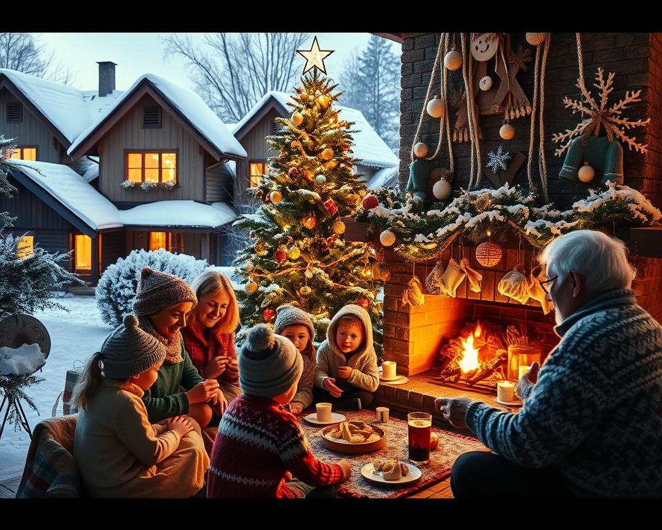 Norwegische Weihnachtsfeiertage Juledagene