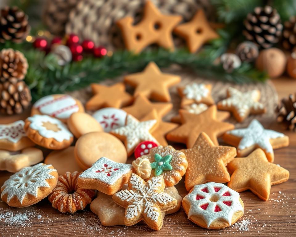 Norwegische Weihnachtssüßigkeiten Julekaker