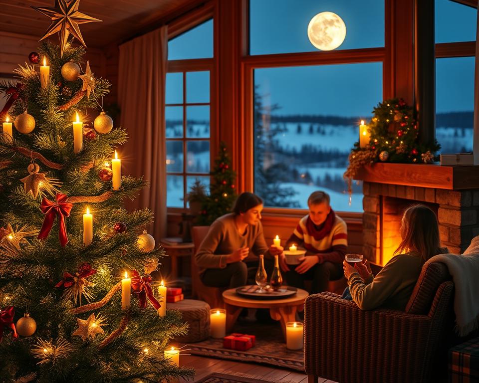 Norwegischer Heiligabend Julaften Tradition