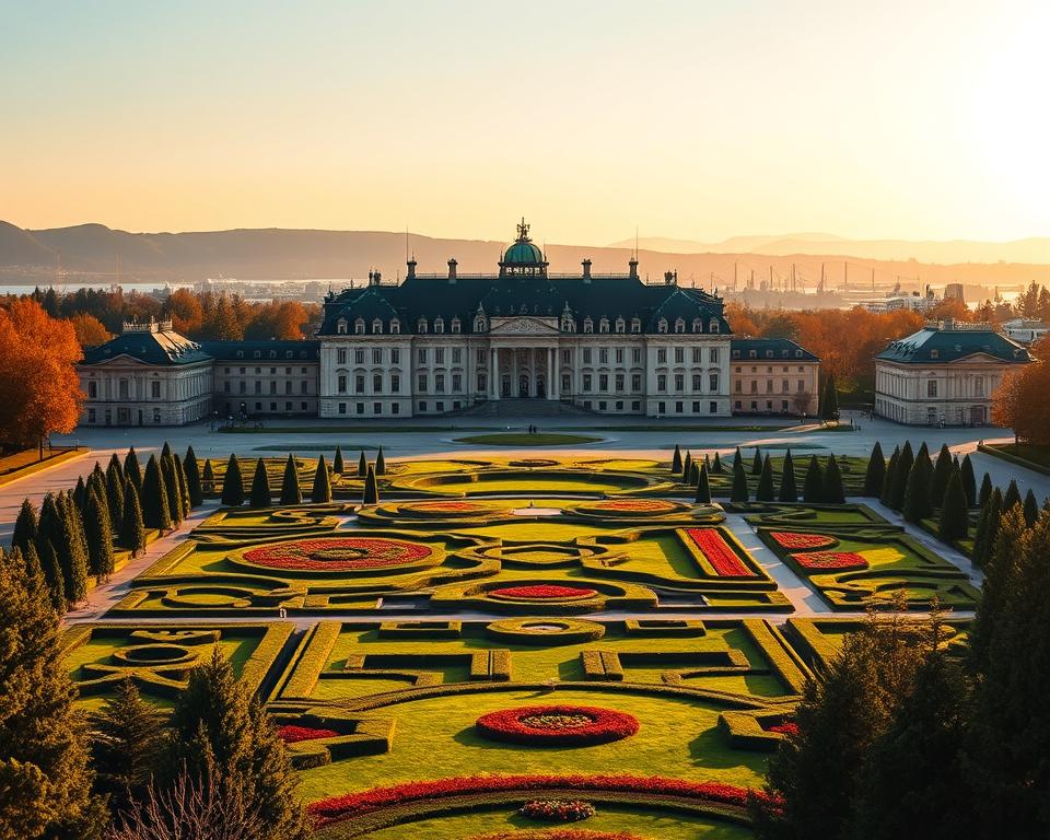 Oslo Königsschloss Panorama