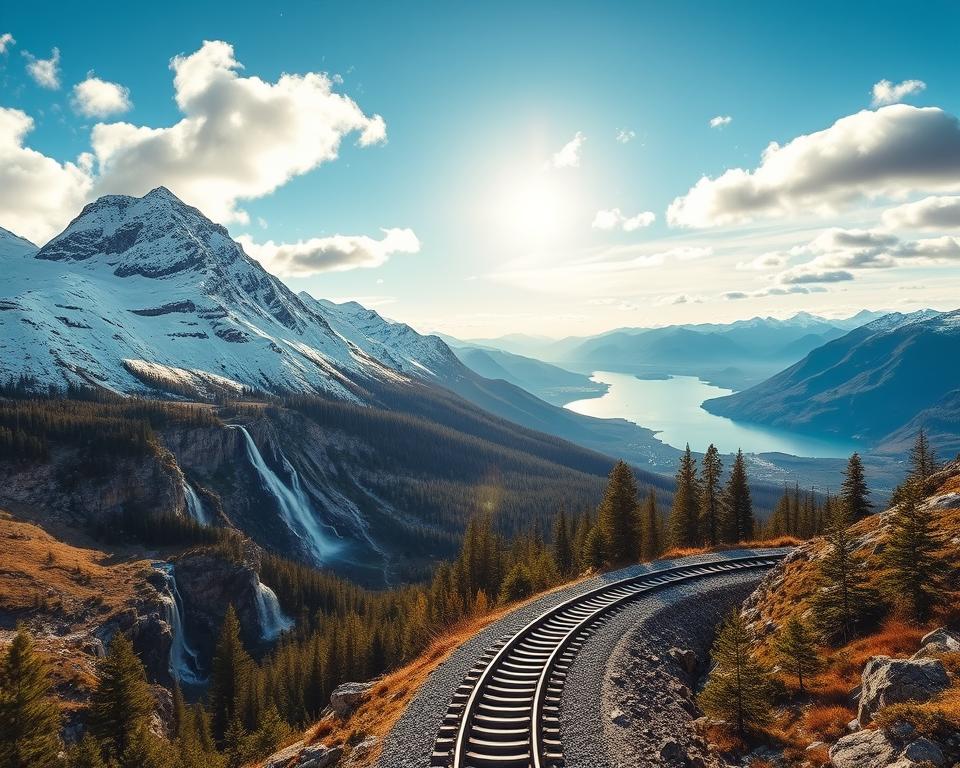 Oslo Myrdal Zugstrecke Landschaft