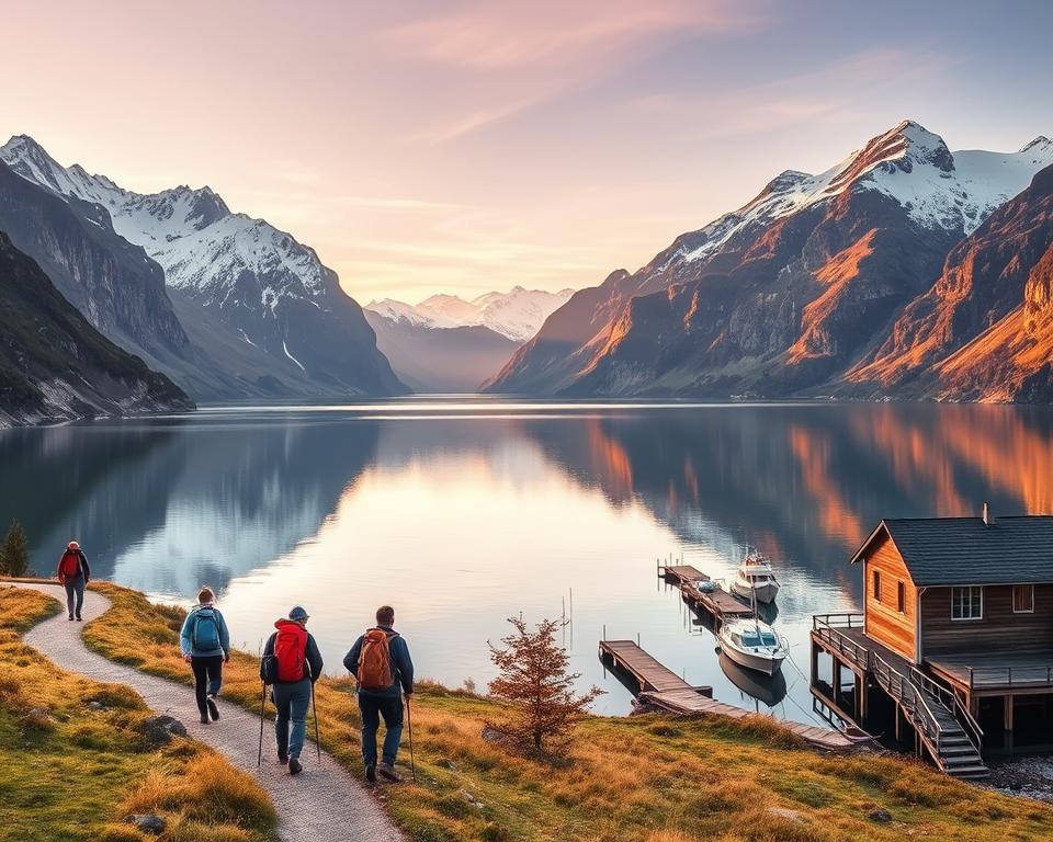 Outdoor-Abenteuer in Leka Brygge