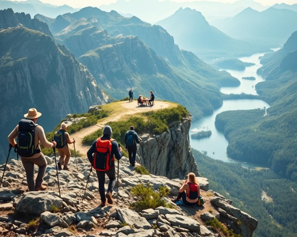 Outdoor-Aktivitäten am Preikestolen Outdoor-Aktivitäten am Preikestolen
