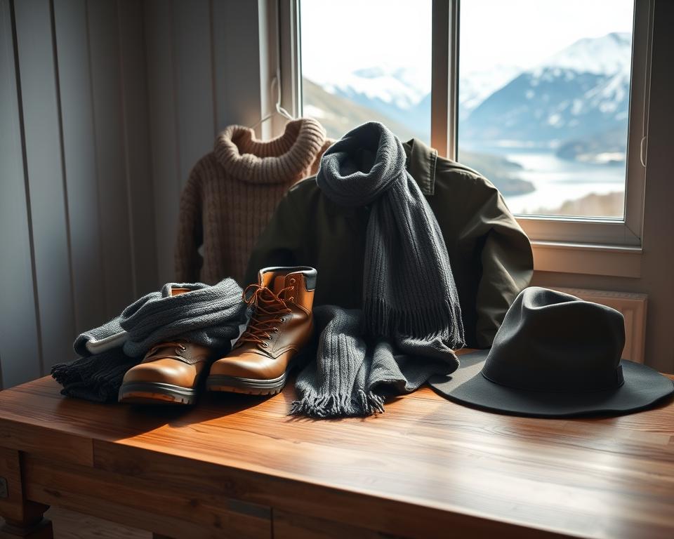 Packliste Norwegen April Kleidung