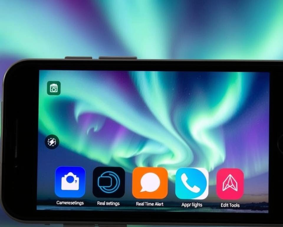 Polarlicht-Fotografie Apps für Smartphones