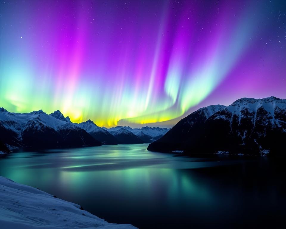 Polarlichter in Norwegen