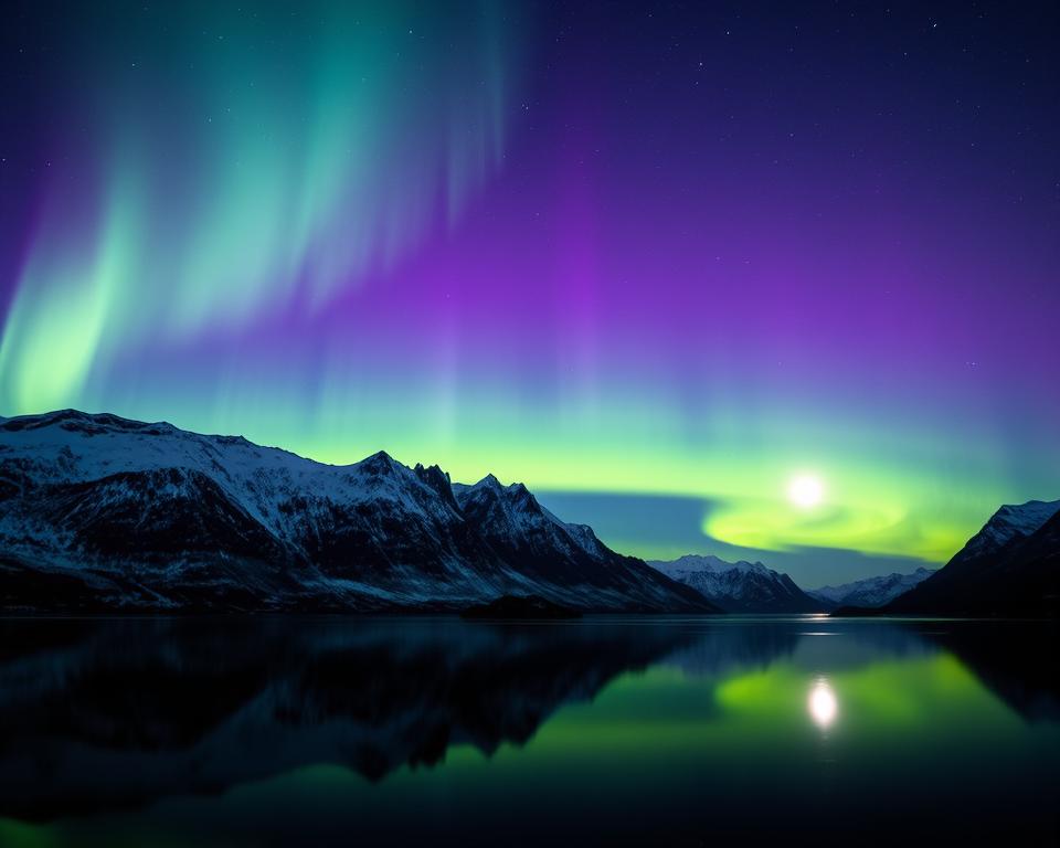 Polarlichter in Norwegen Reisezeit