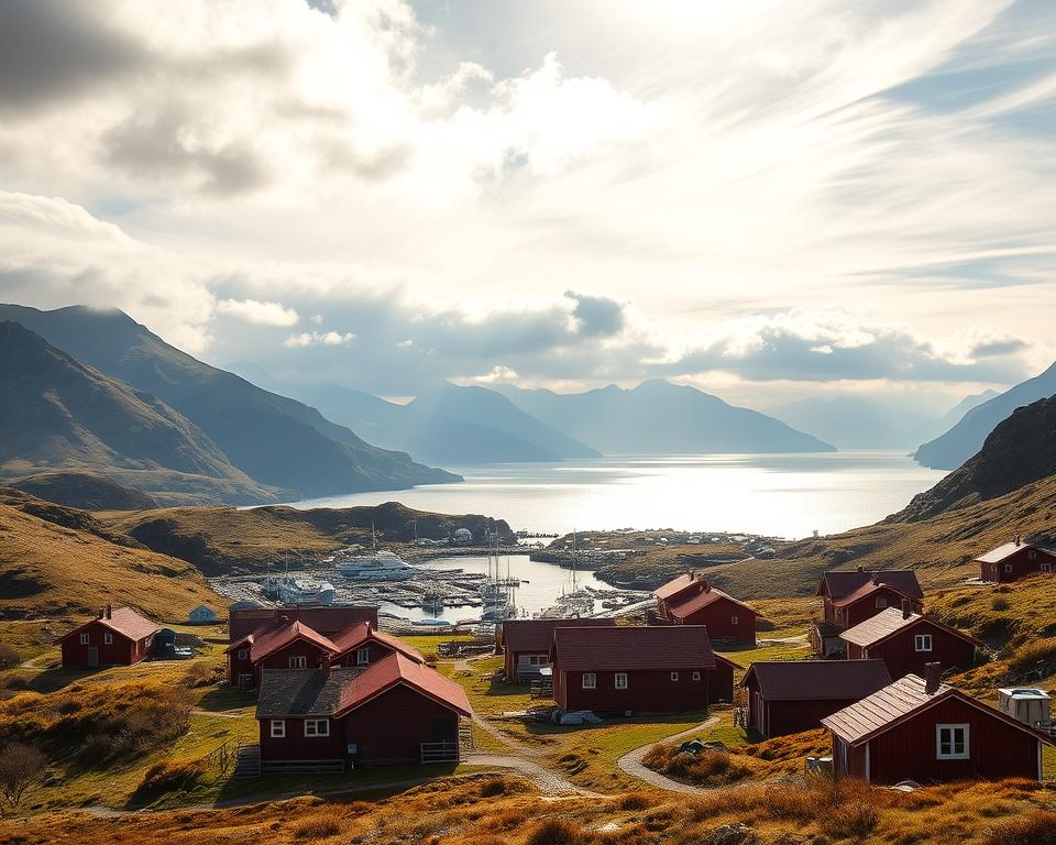 Rorbuer und Unterkünfte an der Helgelandskyste