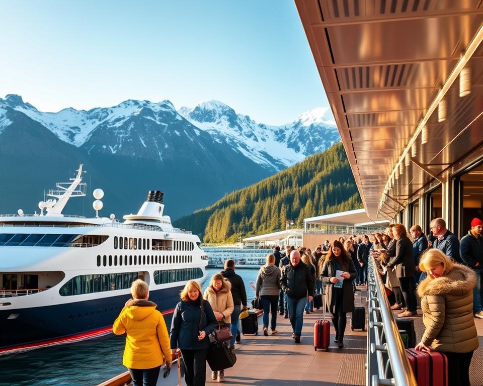 Saisonale Kabinenwahl auf Hurtigruten