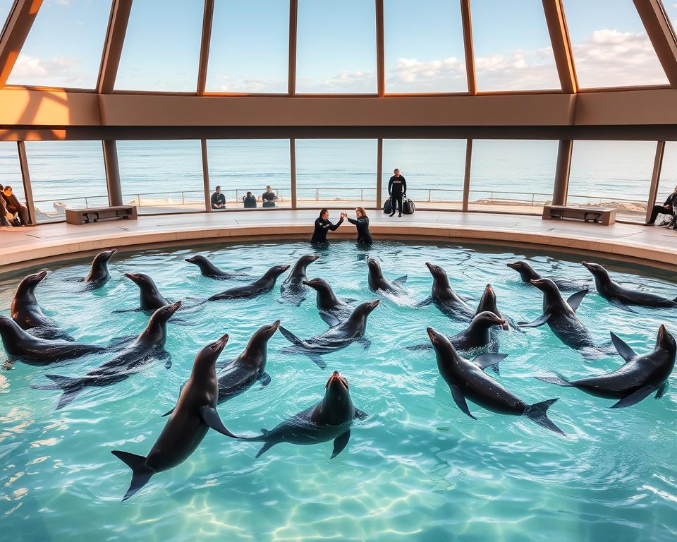 Seehund-Show Atlanterhavsparken Seehund-Show Atlanterhavsparken