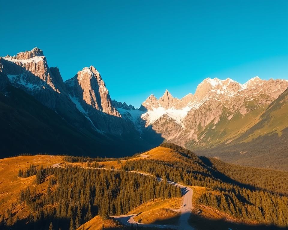 Seven Sisters Bergformationen Wandern