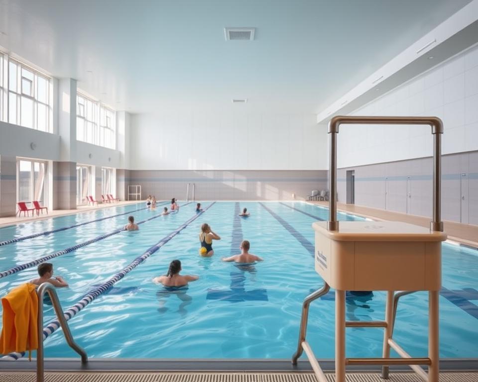 Sicherheit Schwimmbad Bergen