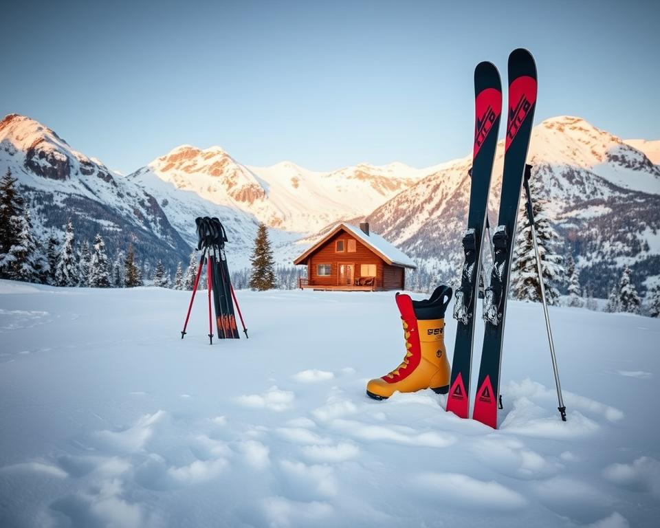 Skiausrüstung Norwegen Vorbereitung