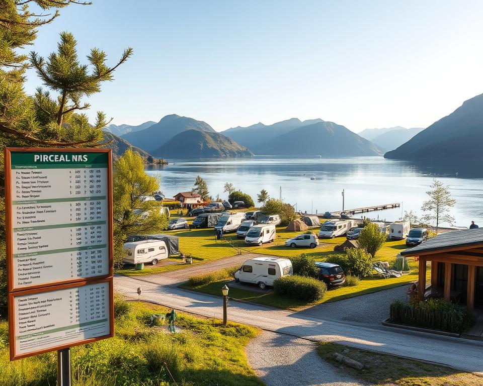 Skjerneset Dock Camping Preisübersicht