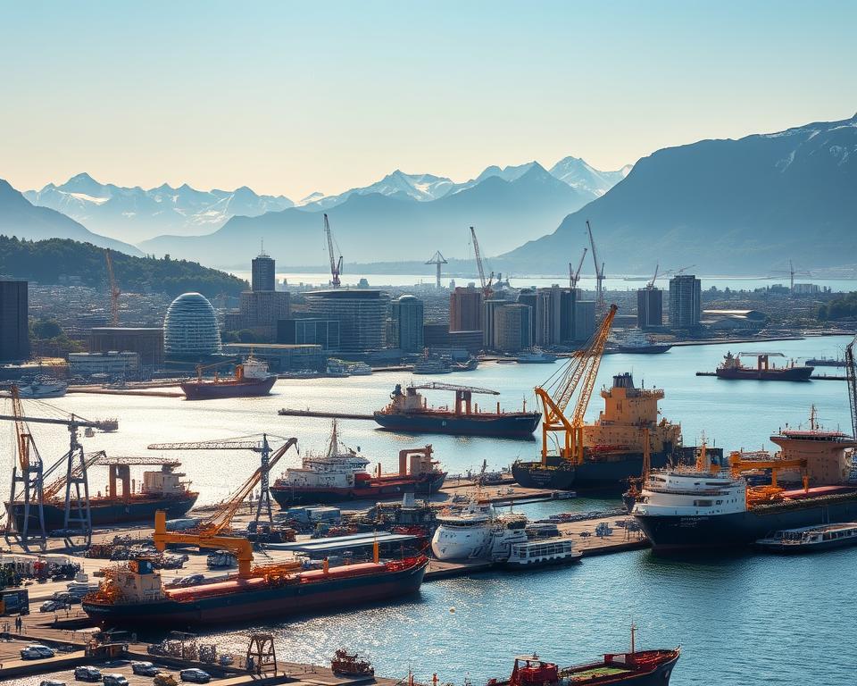 Stavanger Ölindustrie Hafen
