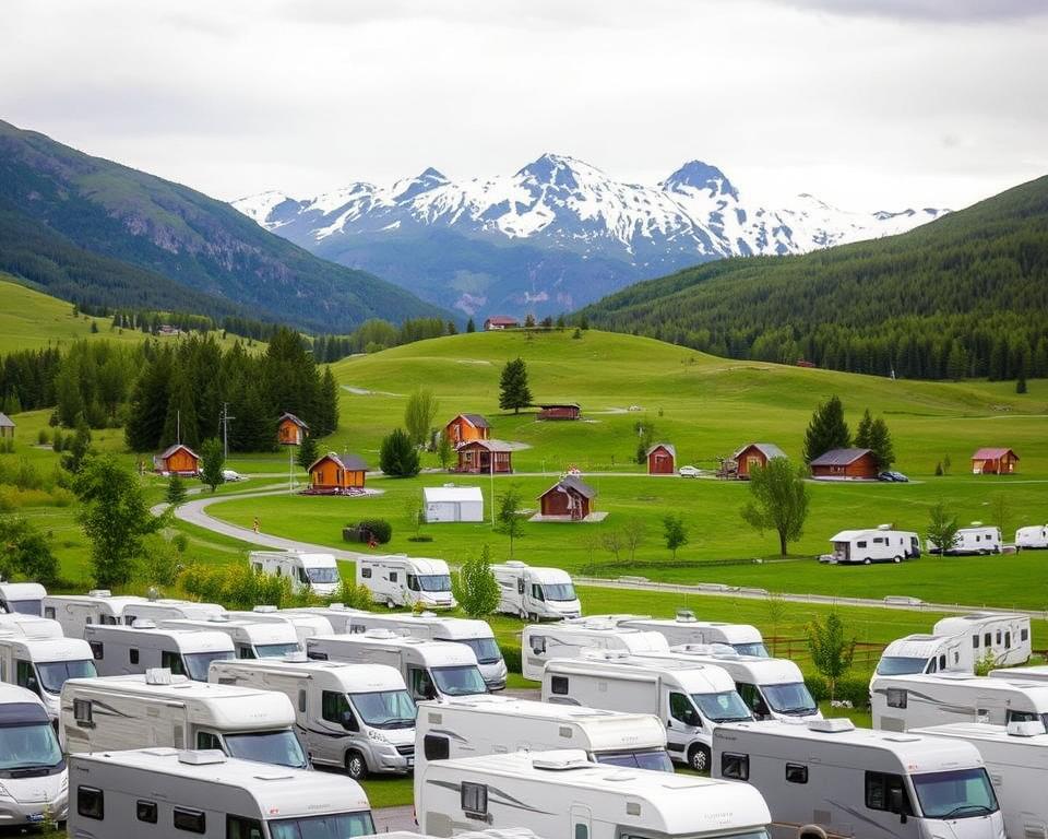 Stellplätze Stavanger Camping Mosvangen