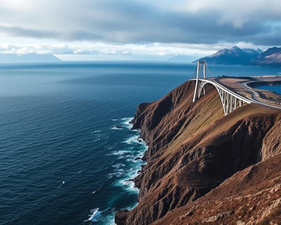 Storseisundet-Brücke der Atlantic Road