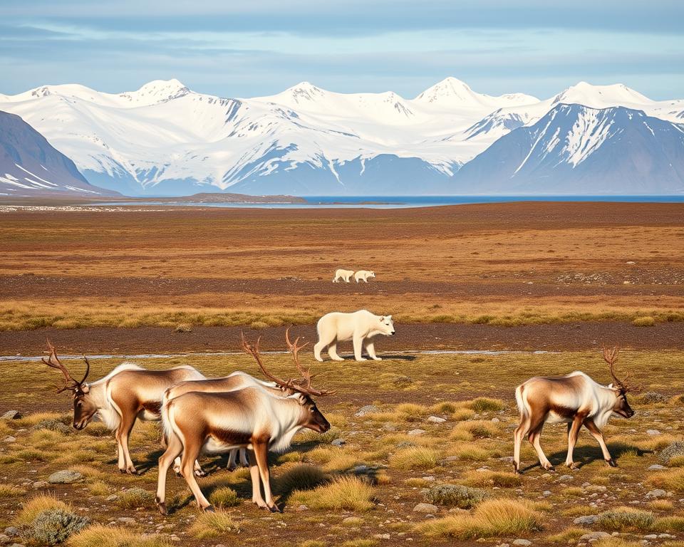 Svalbard Wildtiere in ihrer natürlichen Umgebung Svalbard Wildtiere in ihrer natürlichen Umgebung
