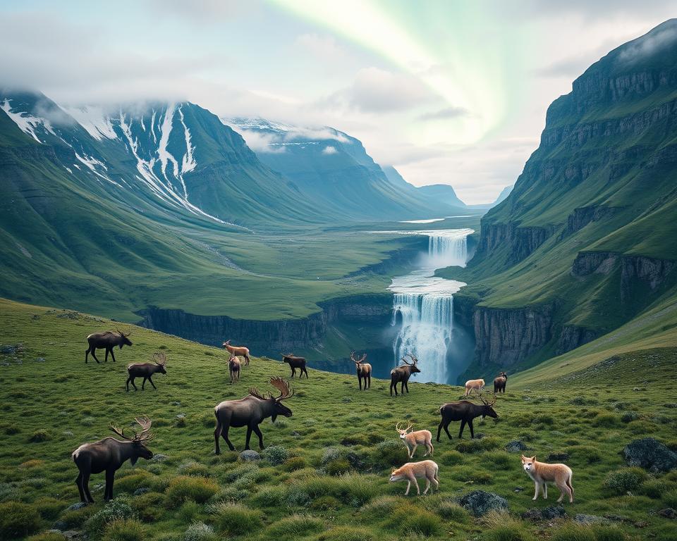 Tierwelt Helgeland Naturphänomene