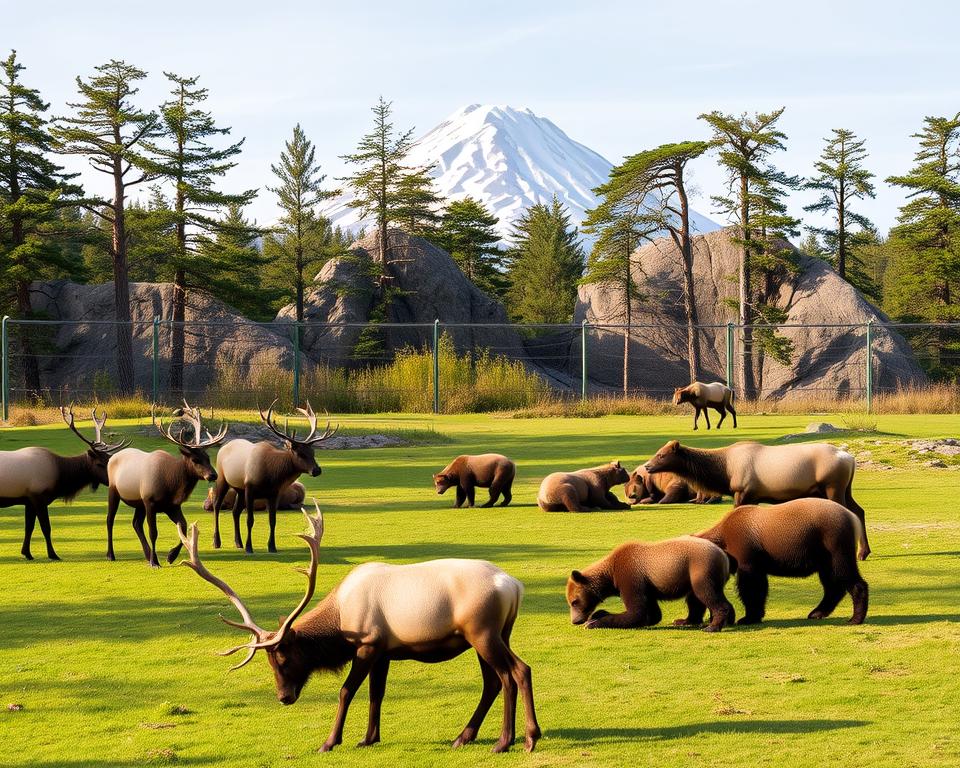 Tierwelt Norwegen im Zoo Kristiansand